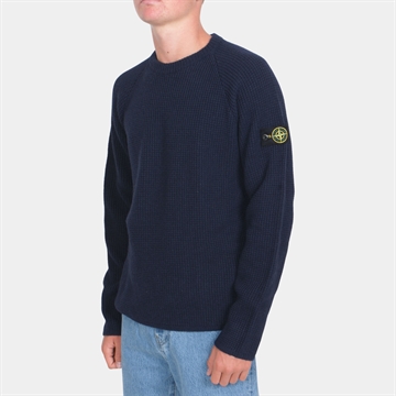 Stone Island Jr. Strik Sweater Navy Blue